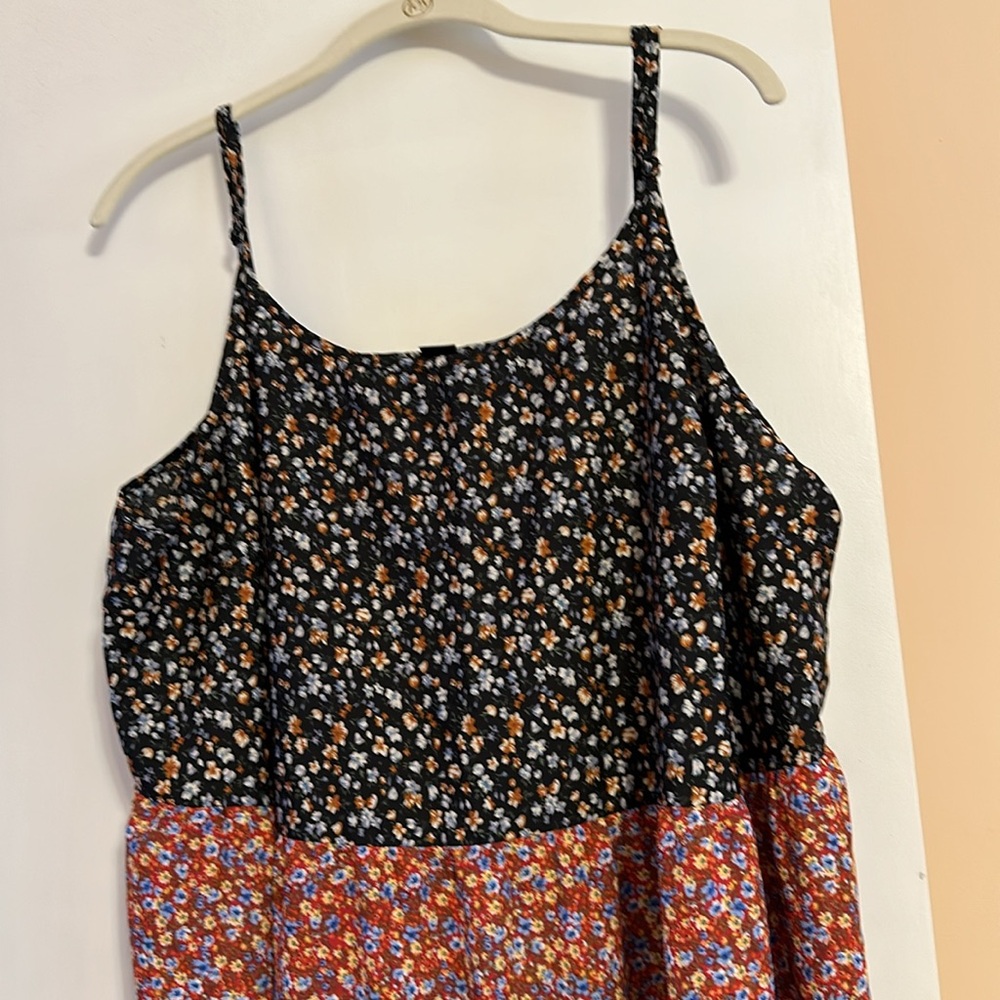 Color block Slip Sundress - Picture 3 of 3
